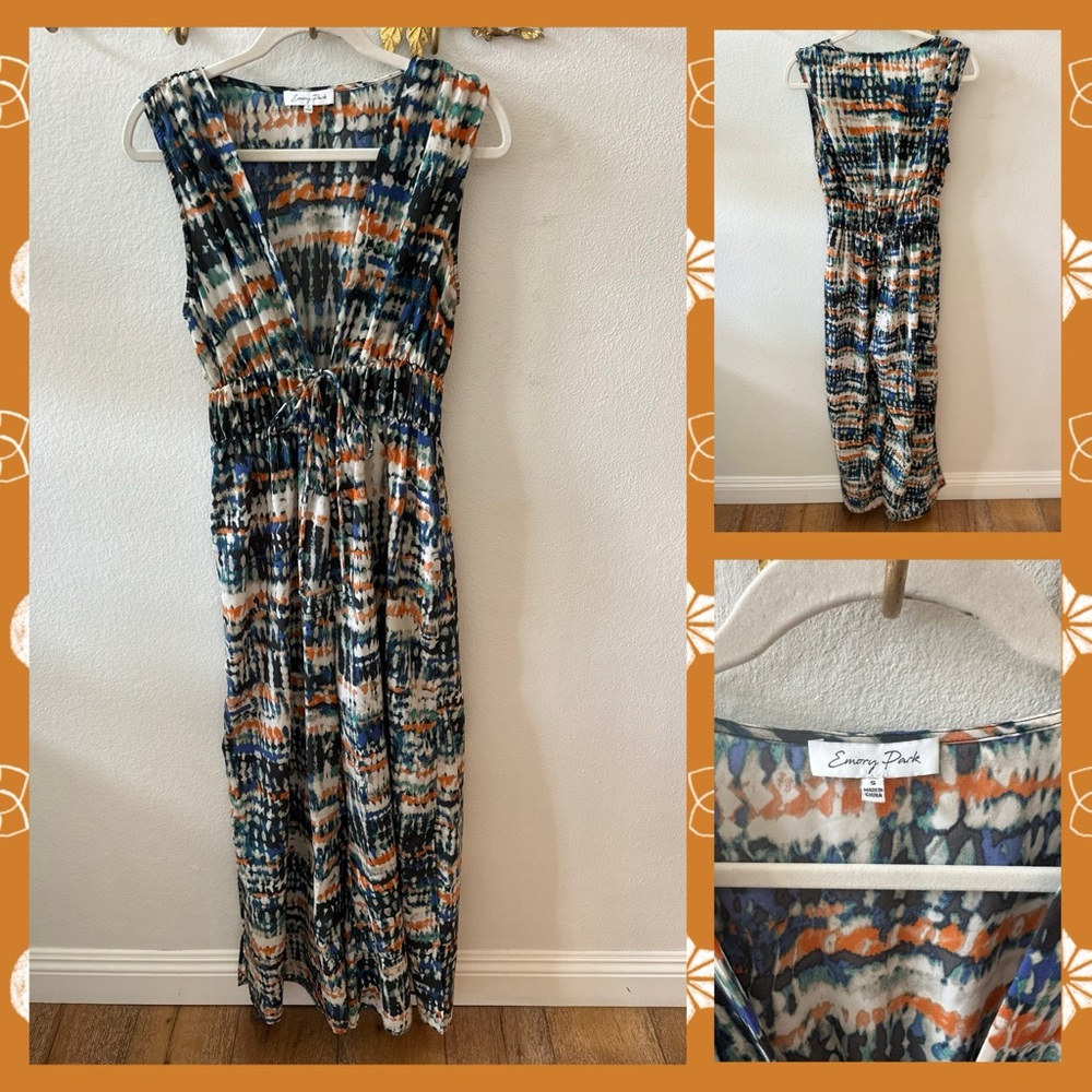 Emory Park Multicolor Romper, Size Small